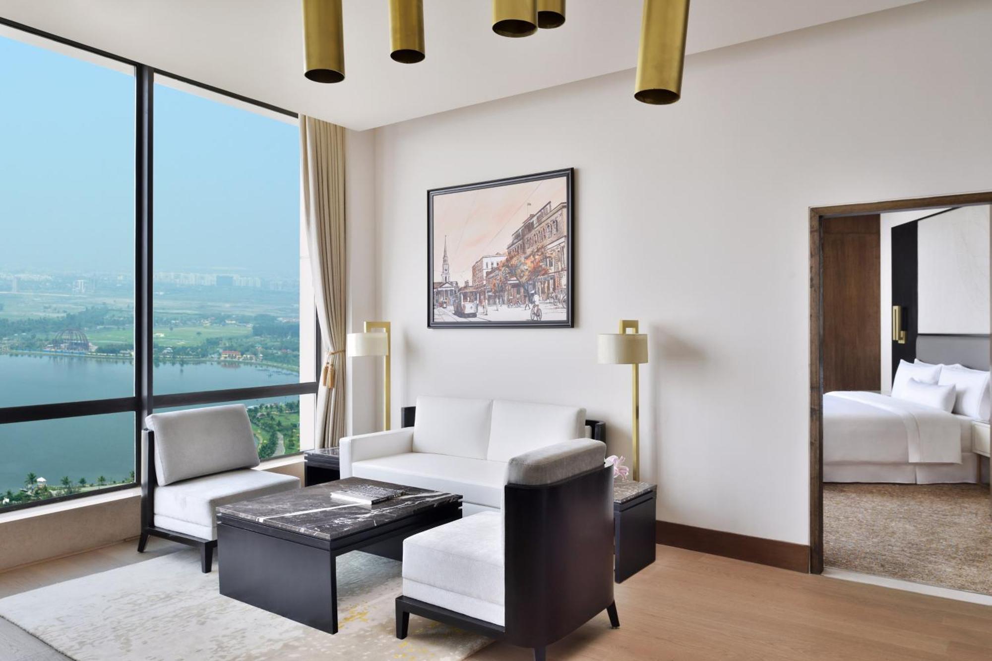 The Westin Kolkata Rajarhat מראה חיצוני תמונה A suite at the hotel